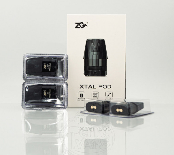 Картридж для многоразовой POD системы ZQ Xtal, SE, SE+ Kit 1.8ml