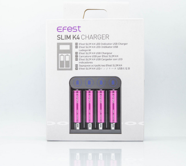 Efest SLIM K4 Type C USB Charger Зарядное устройство