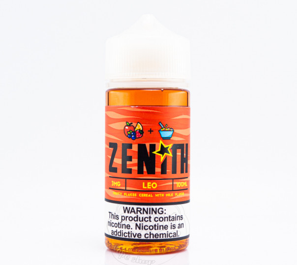 Жидкость Zenith Organic Leo 100ml 3mg со вкусом фруктового сухого завтрака