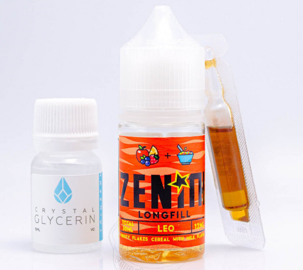 Жидкость Zenith Salt Leo 30ml 50mg со вкусом фруктового сухого завтрака (набор компонентов)