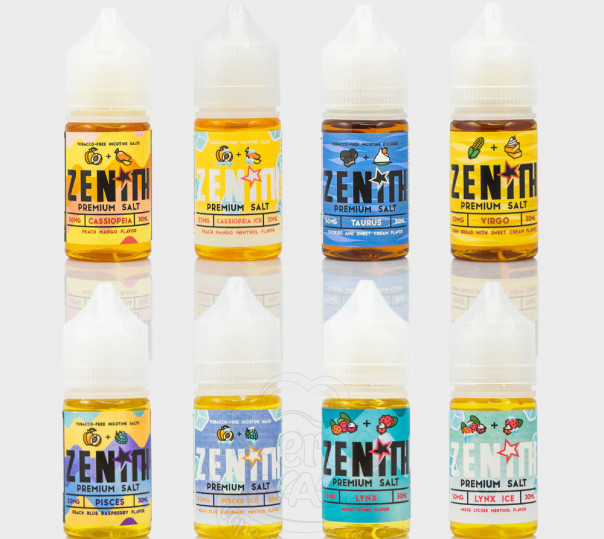 Рідина Zenith Salt 30ml на сольовому нікотині