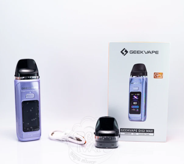 Geekvape DIGI Max Pod Kit 80W 3000mAh Moon Silver Багаторазова POD система