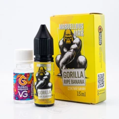 Marvellous Max Salt Gorilla Ripe Banana 15ml 50mg Жидкость