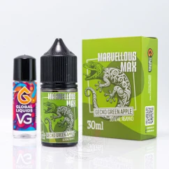 Marvellous MAX Salt Gecko Green Apple 30ml 50mg Жидкость