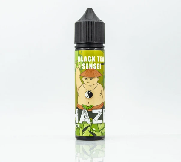 Жидкость Haze Organic Black Tea Sensei 60ml 1.5mg на органическом никотине со вкусом чая с бергамотом