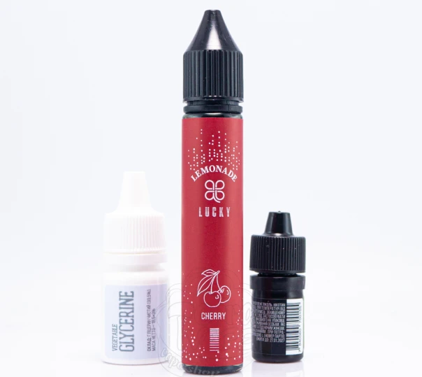 Жидкость Lucky Salt Cherry Lemonade 30ml 50mg со вкусом вишневого лимонада (набор компонентов)