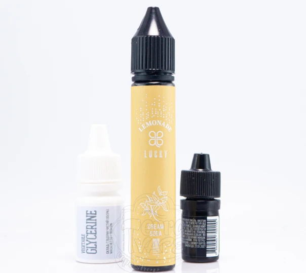 Жидкость Lucky Salt Cream Soda Lemonade 30ml 50mg со вкусом крем-соды (набор компонентов)