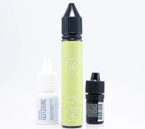 Жидкость Lucky Salt Green Tea Lemonade 30ml 65mg со вкусом зеленого чая (набор компонентов)