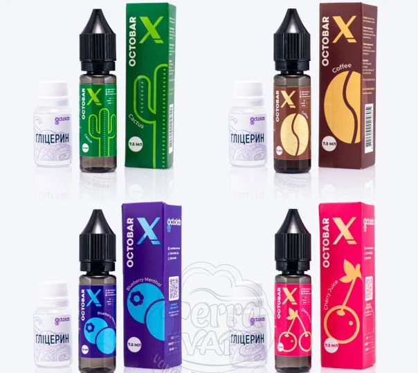 Жидкость Octobar X Salt 15ml (набор компонентов)