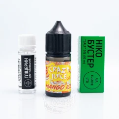 Crazy Juice Salt Mango Ice 30ml 65mg Жидкость