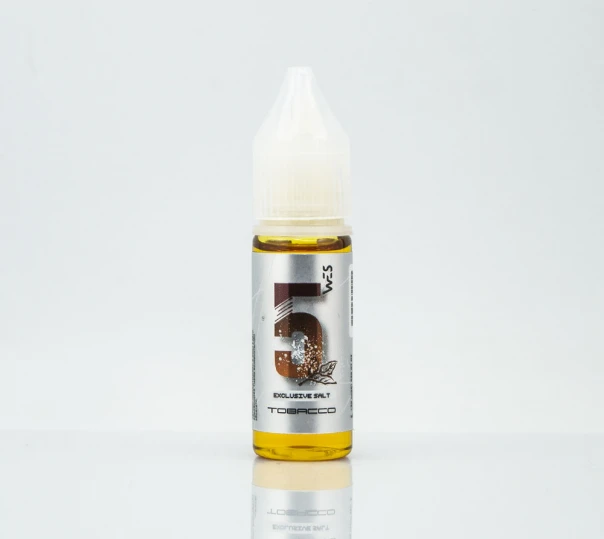 РідинаWESSilverSalt#5Tobacco15ml50mgнасольовомунікотинізісмакомтютюну