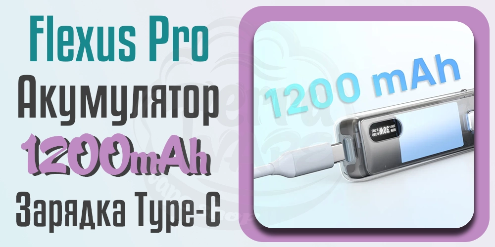 Акумулятор та зарядка Aspire Flexus Pro Pod Kit