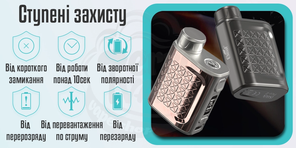 Захисти Eleaf iStick Pico 2 Box Mod