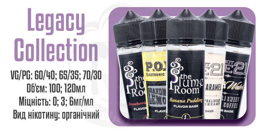 Параметри рідини Five Pawns Legacy Shortfill