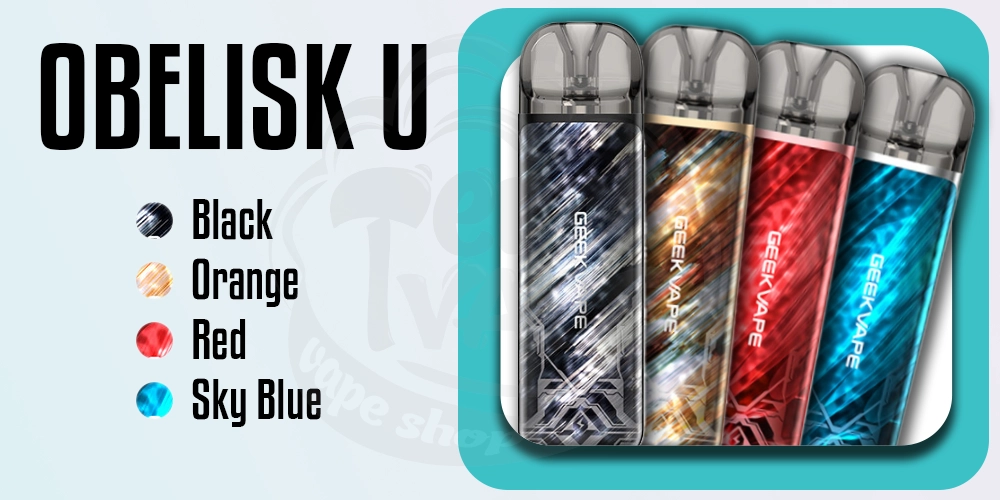 Цвета Geekvape Obelisk U Pod Kit