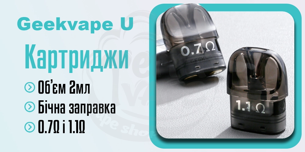 Картридж для електронної сигарети Geekvape Sonder U