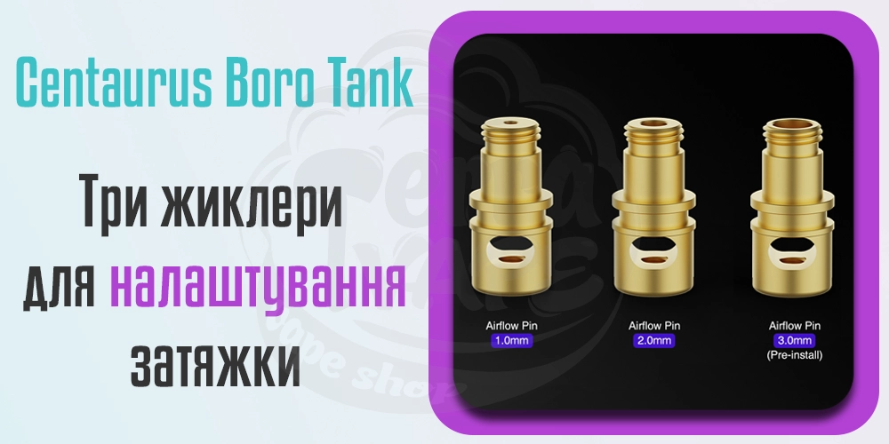 Жиклери Lost Vape Centaurus Boro Tank