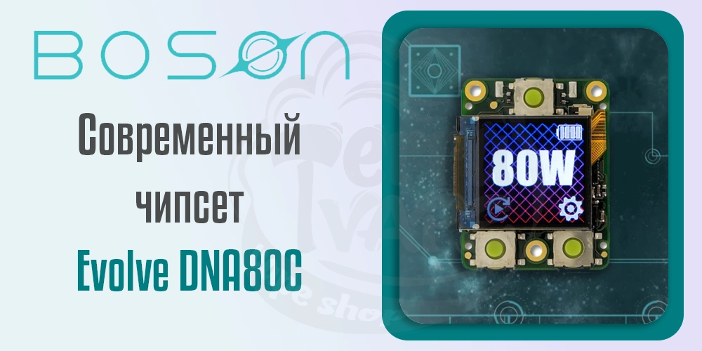 Современный чипсет DNA80C на устройстве LVE Boson DNA80C Boro Device