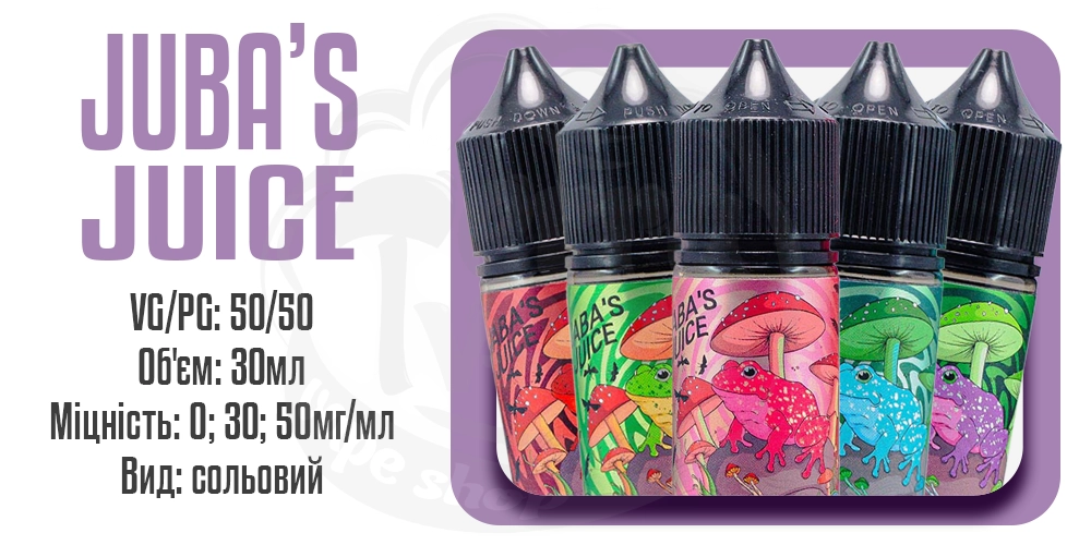 Параметри рідини Jaba's Juice Salt 30ml 
