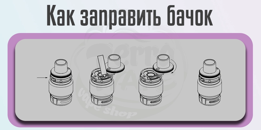 Как заправить бак Vaporesso Armour Max Kit