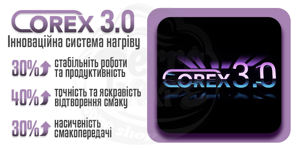 Переваги картриджів Vaporesso Xros Corex 3.0