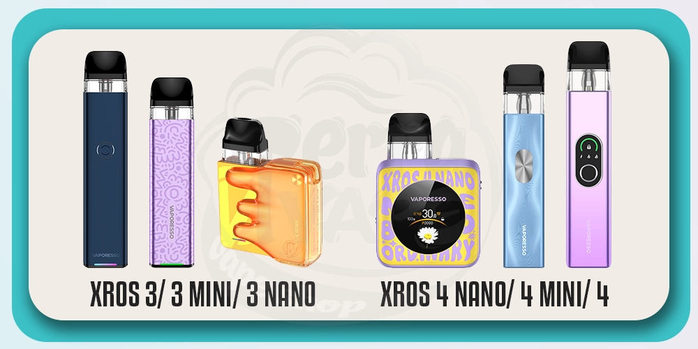 Под-системи серії Vaporesso XROS